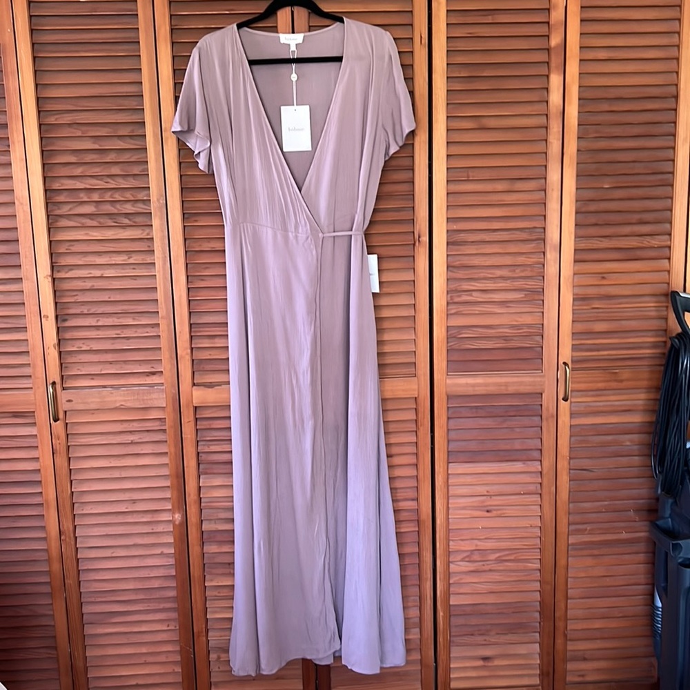 Boehme wrap dress